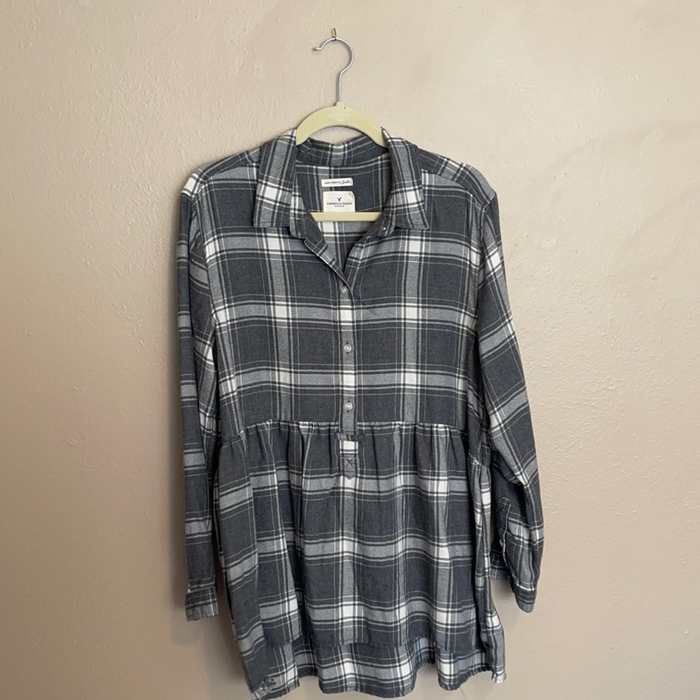 Super soft flannel top